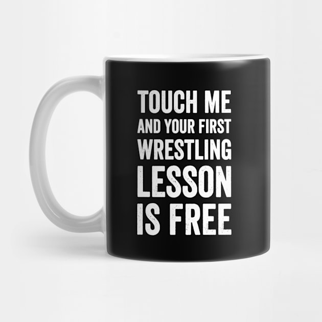 Touch me and your firs wrestling lesson is free by captainmood